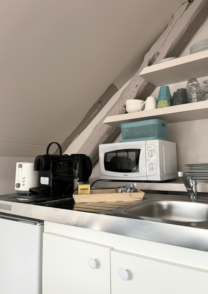 Chambre privative avec une autonomie complète à Yvetot