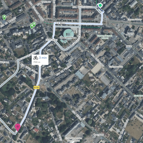 Accueil de nos amis les cyclo-touristes